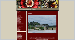 Desktop Screenshot of coffeecountyfuneralchapel.com
